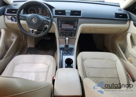 2014 Volkswagen Passat Se from USA, damaged, VIN 1VWBS7A38EC043153